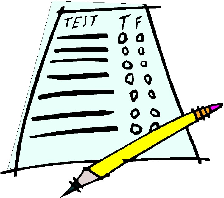 free clipart for school testing - photo #16